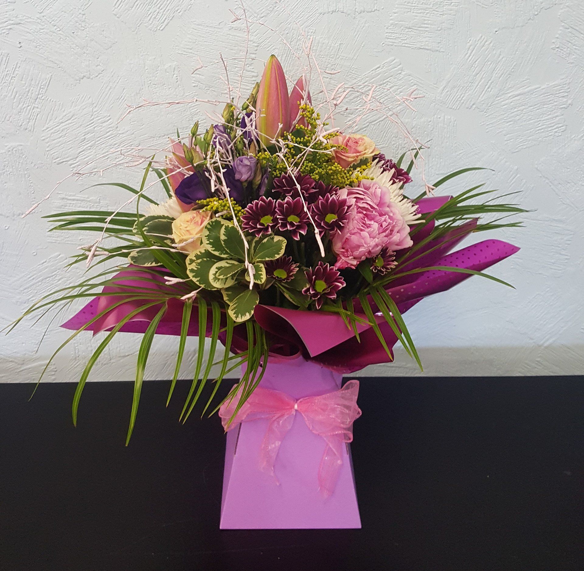 Aqua Hand - Tied Bouquet 9