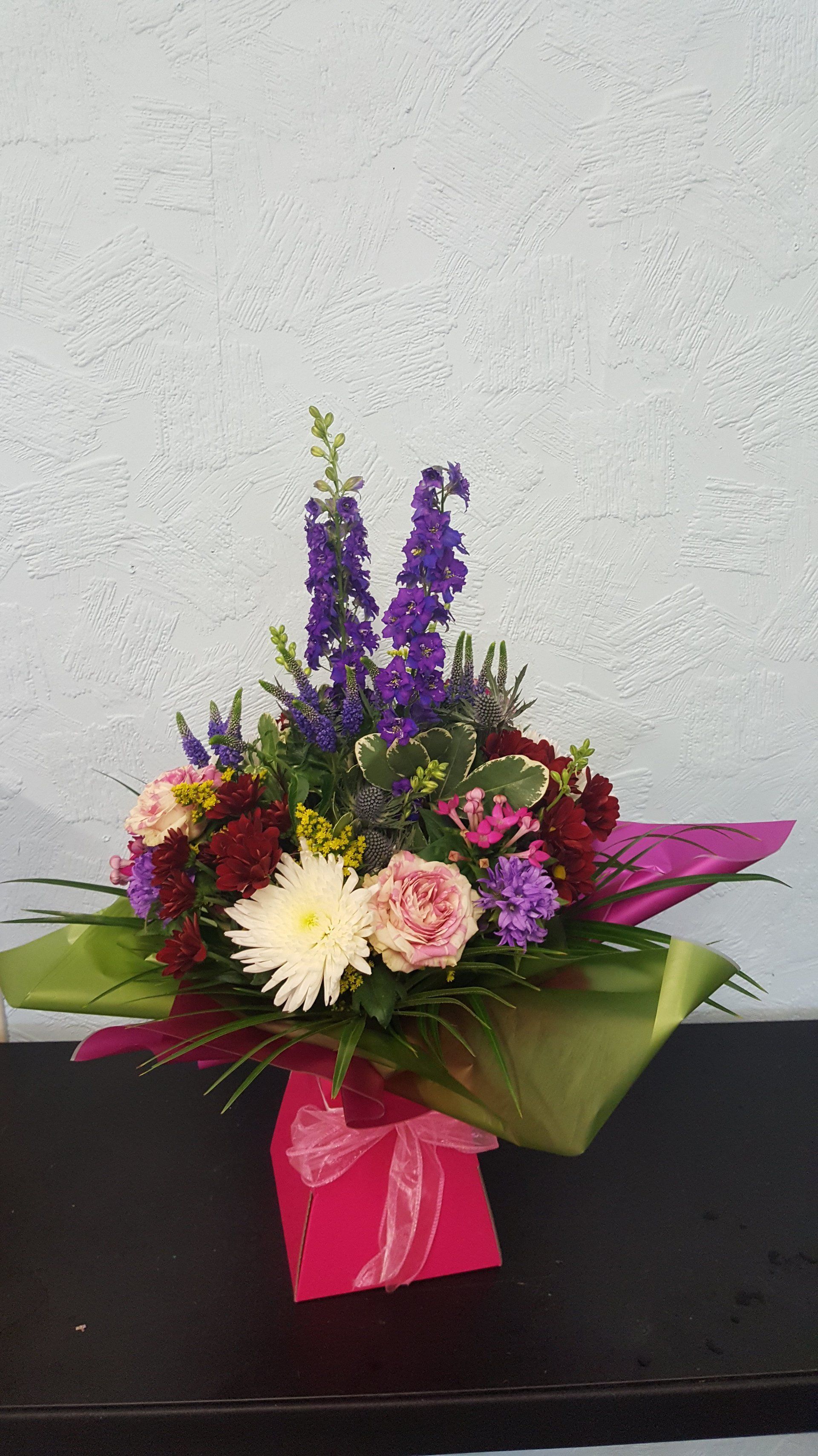 Aqua Hand - Tied Bouquet 6