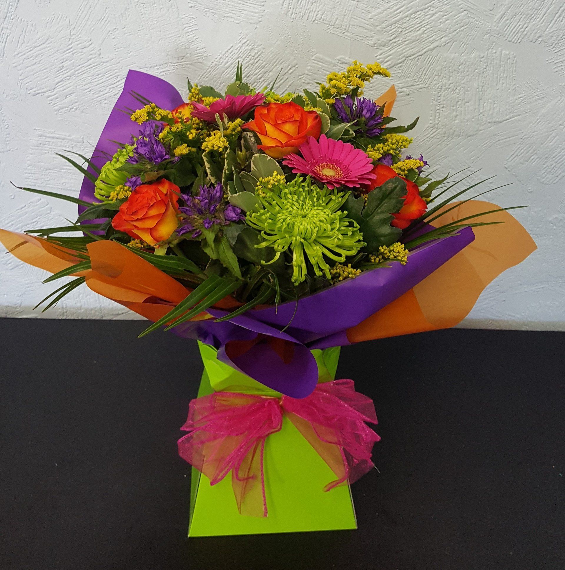 Aqua Hand - Tied Bouquet 7