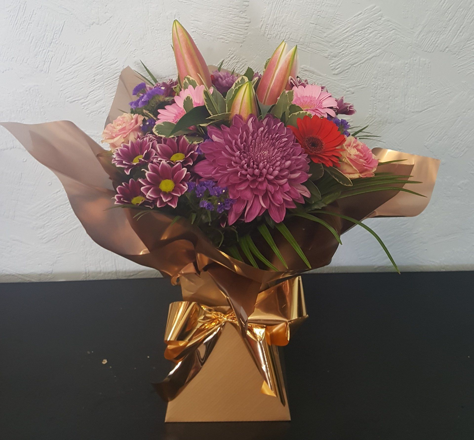 Aqua Hand - Tied Bouquet 4