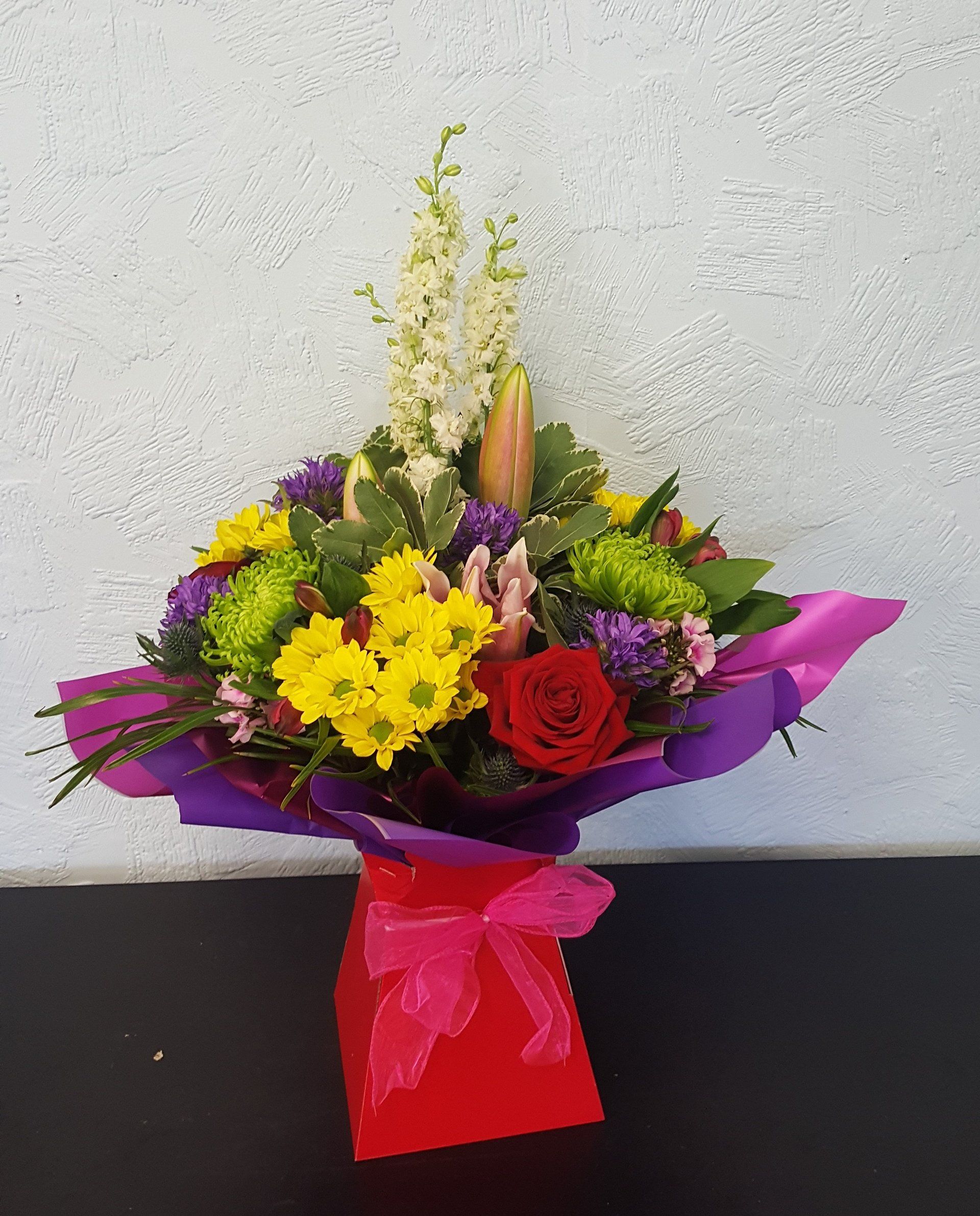 Aqua Hand - Tied Bouquet 3