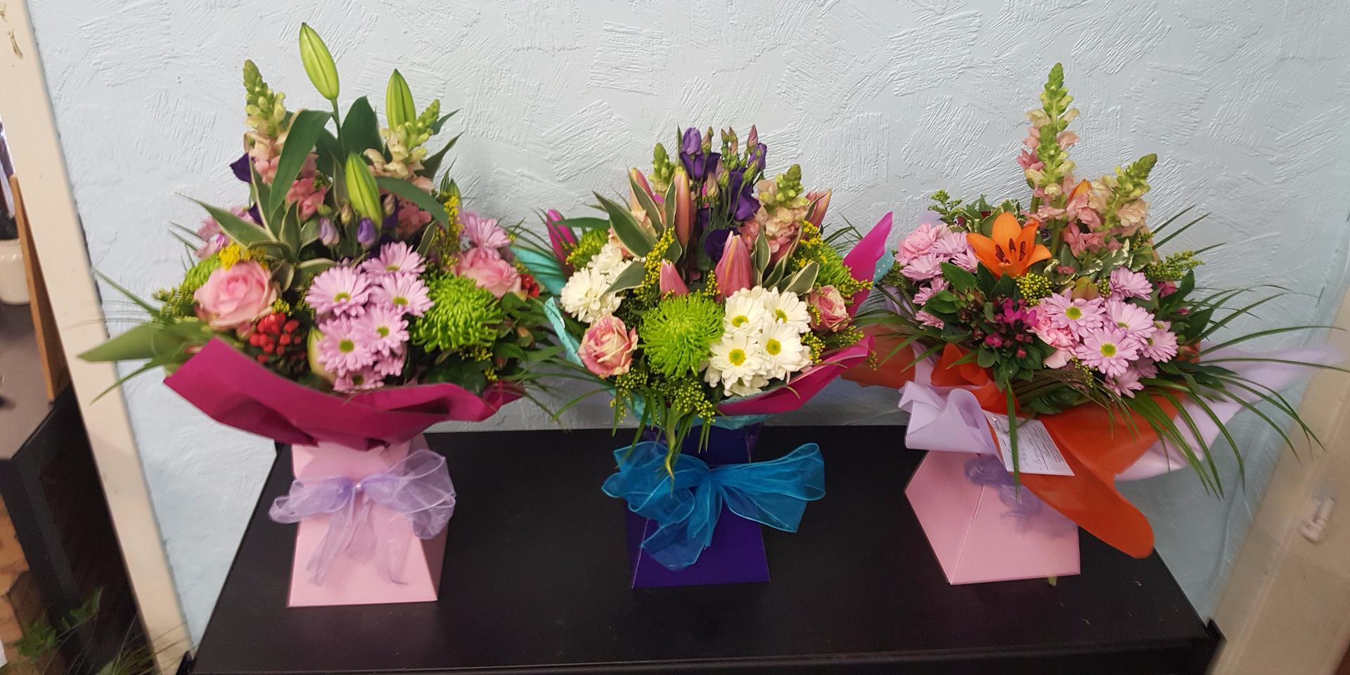 Aqua Hand - Tied Bouquet 49