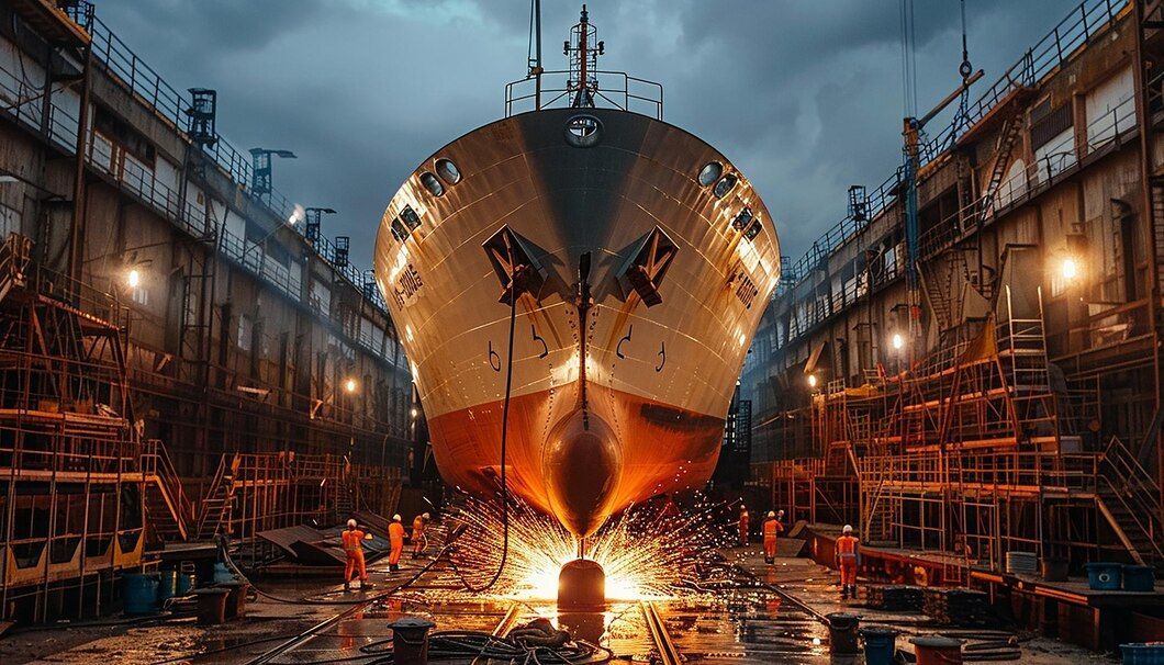 Building a New Ship StepbyStep Process from Concept to Construction