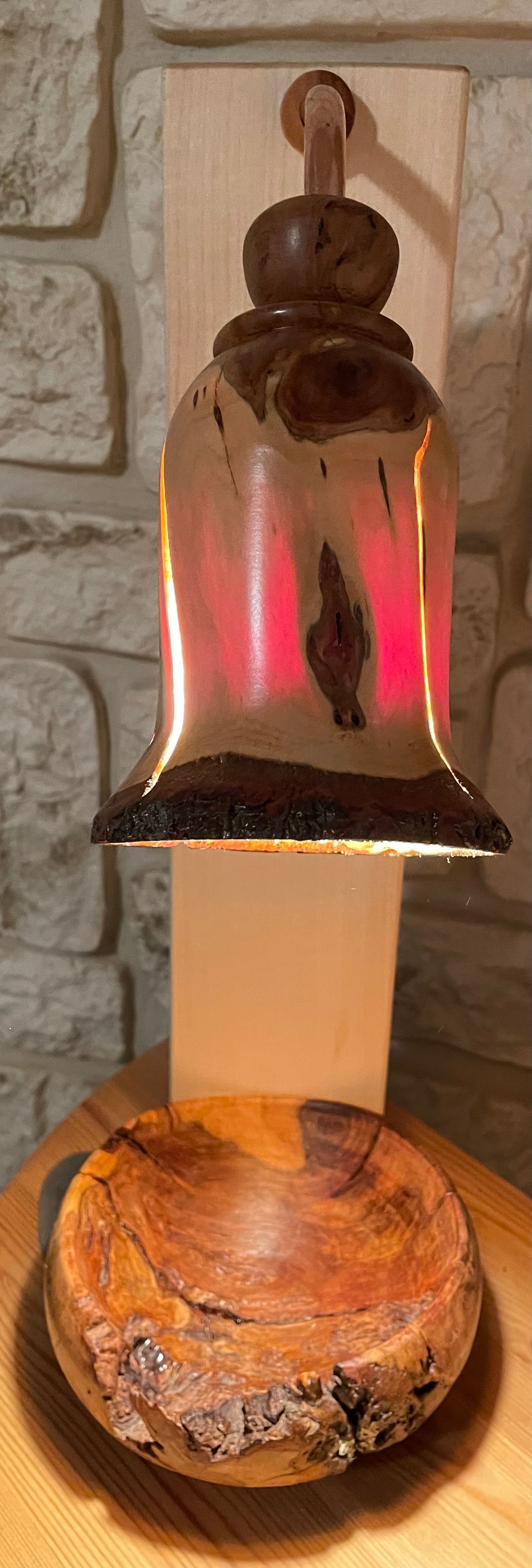 Lampe d’ambiance prunier sauvage cerisier sauvage érable blanc 145€