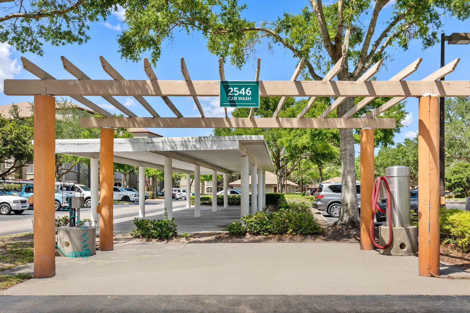 Car wash at The Debra in Orlando, FL.