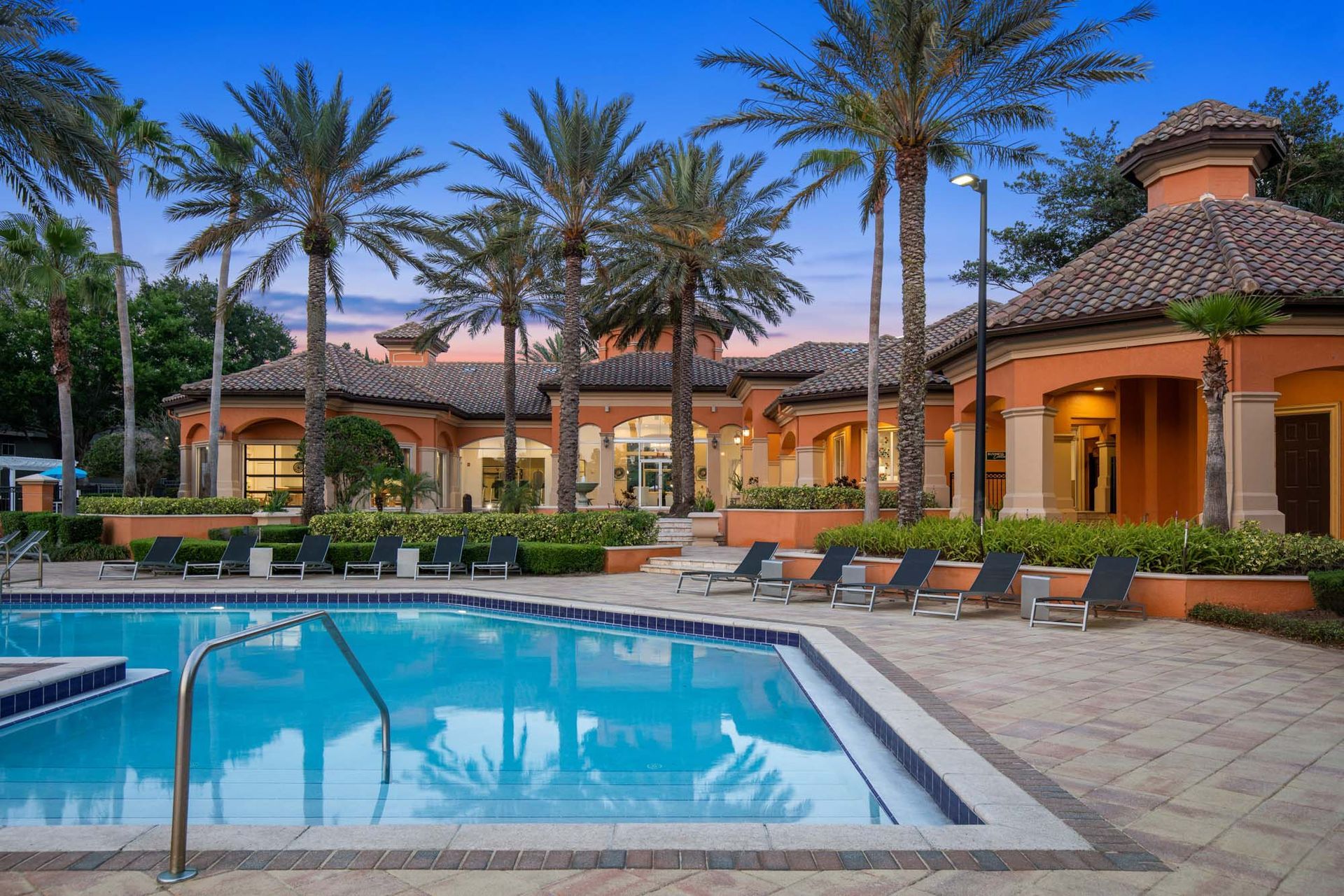Swimming pool at The Debra in Orlando, FL.