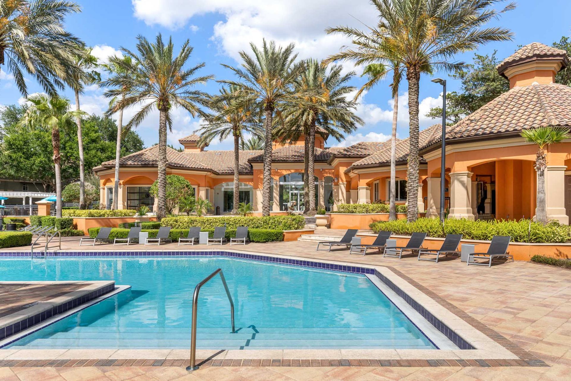 Swimming pool at The Debra in Orlando, FL.