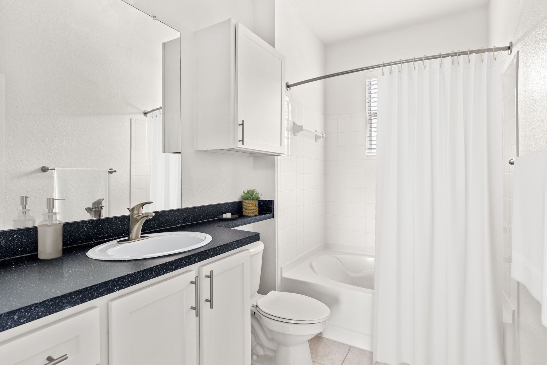 Bathroom at The Debra in Orlando, FL.