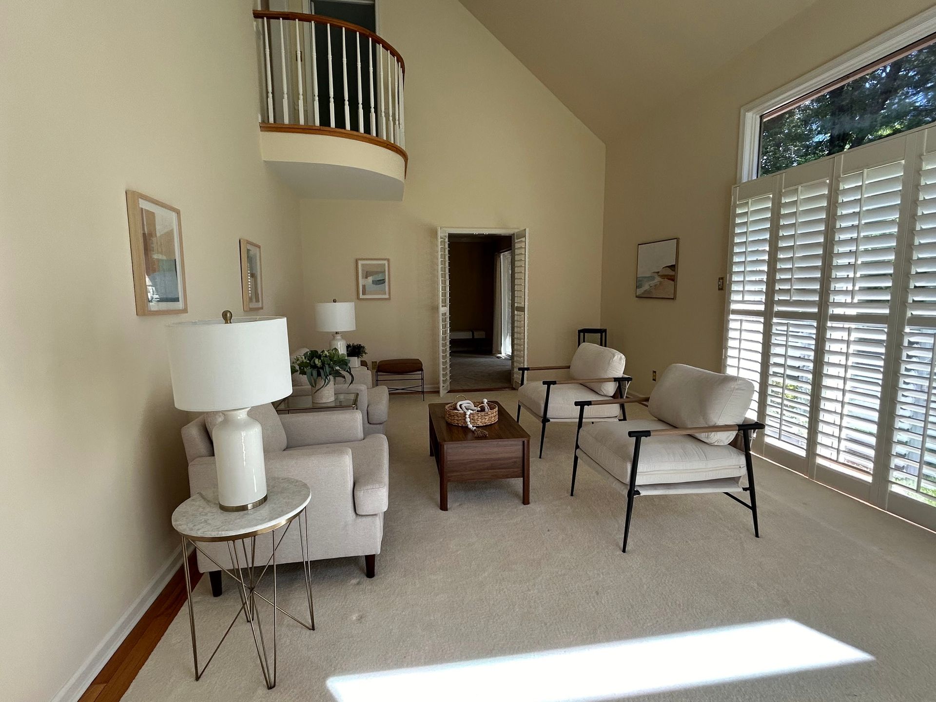 Image of staged living room