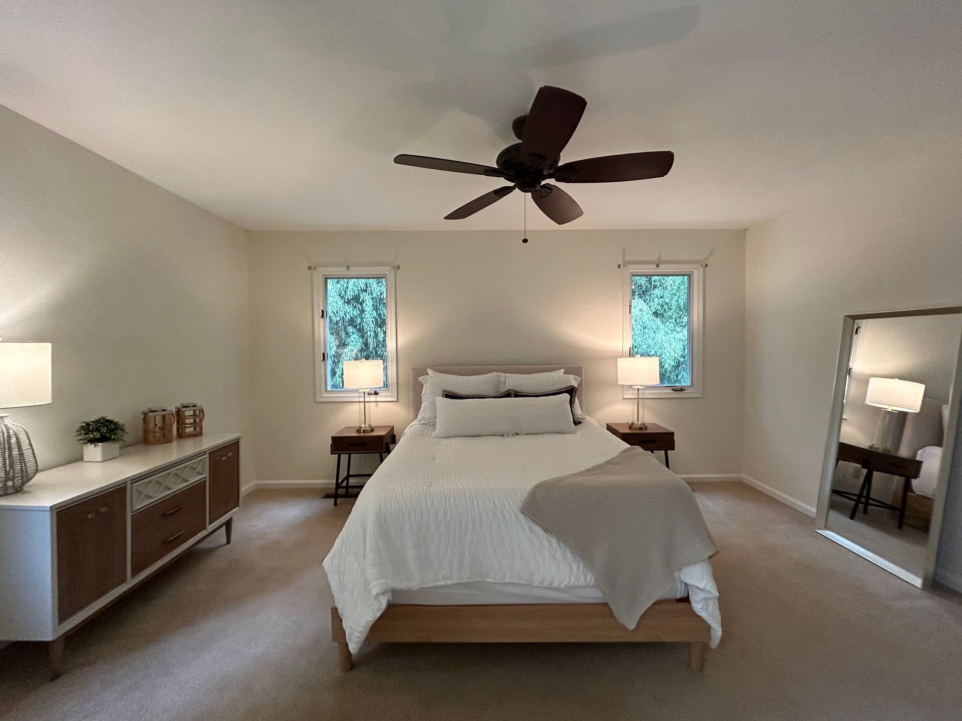 Image of staged bedroom