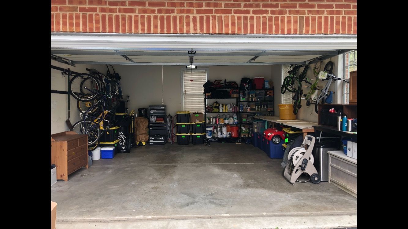 Image of organized garage
