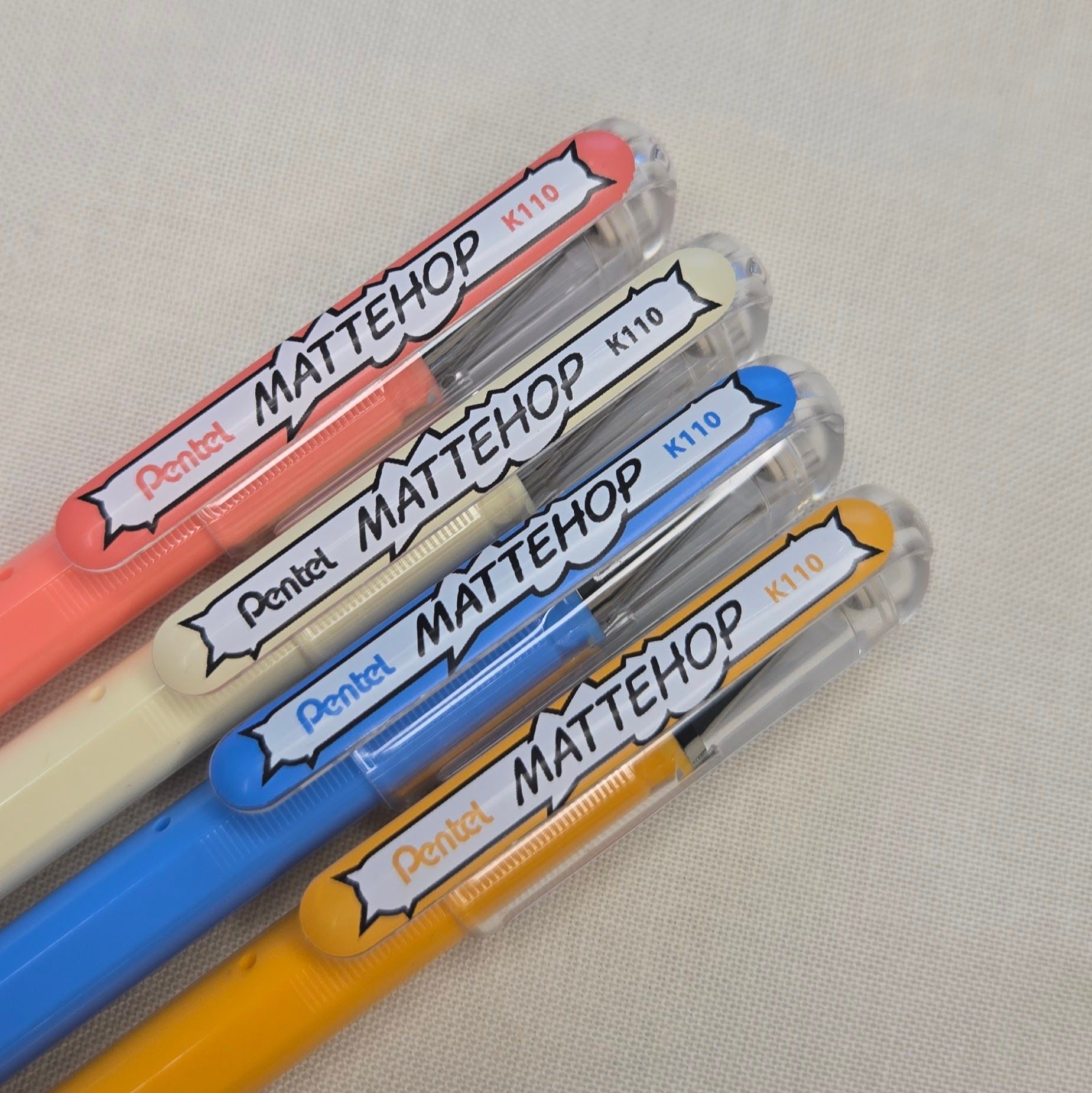 Pentel MATTEHOP Color Gel Pen / 1.0mm