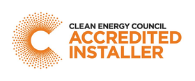 clean energy council accredited installer logo