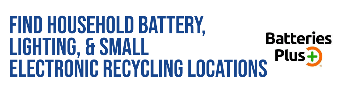 Find Recycling Locations Batteries Plus