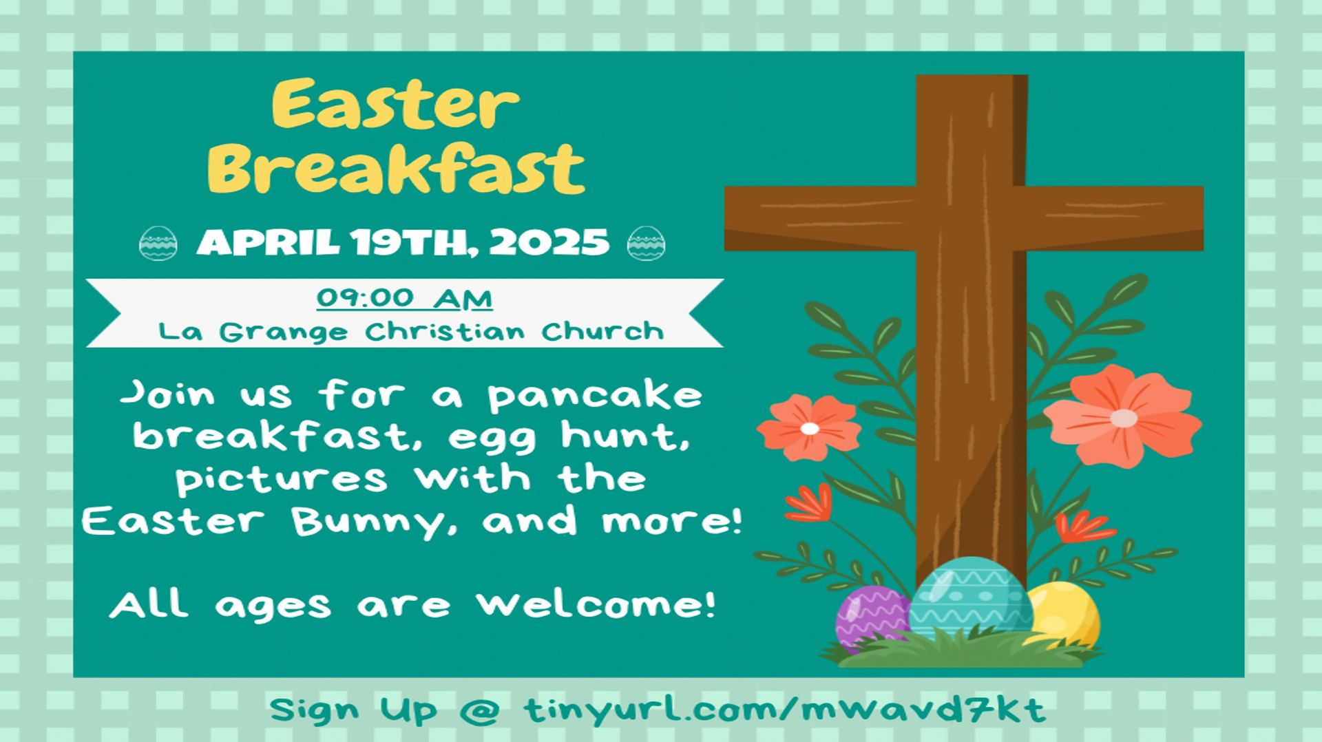 4/19 @ 9:00 am