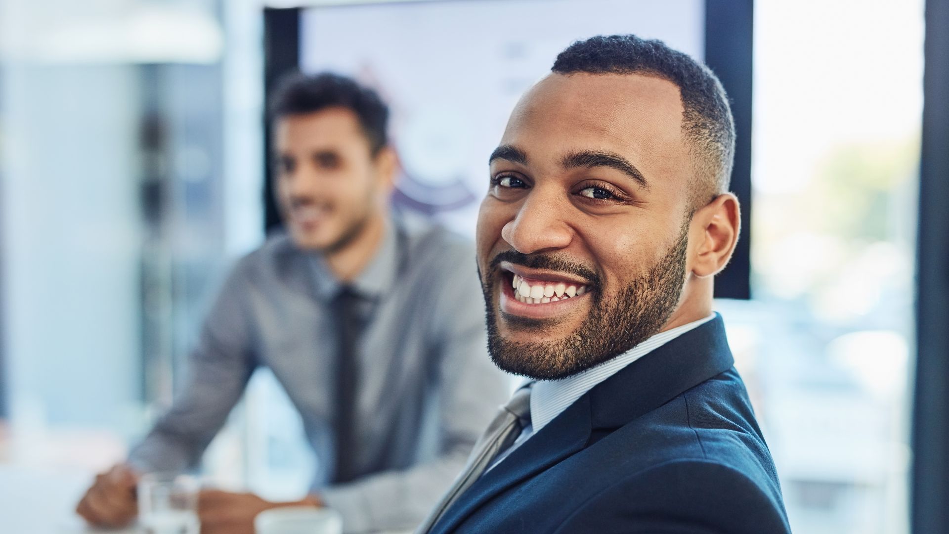 Man Smiling