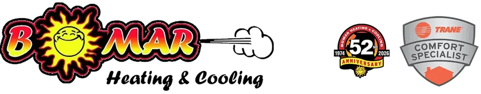 Two logos on a white background one of which says comfort security
