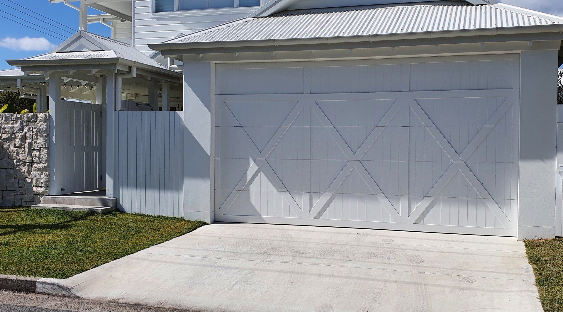 Hamptons Barn Style Garage Door