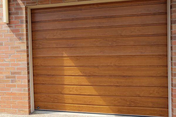 wood garage door