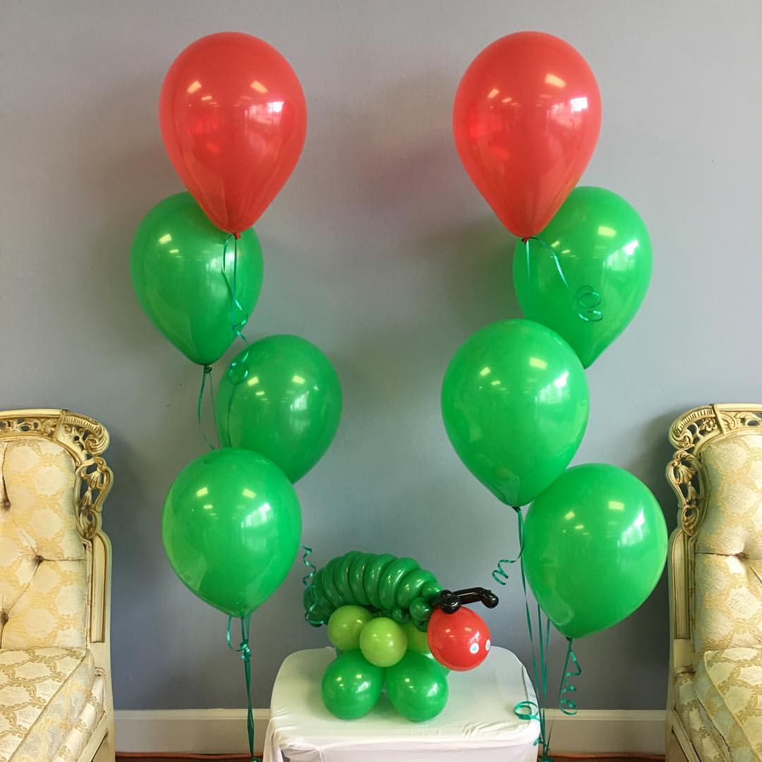 very hungry caterpillar balloons