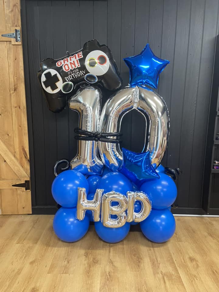 remote control birthday balloon decor