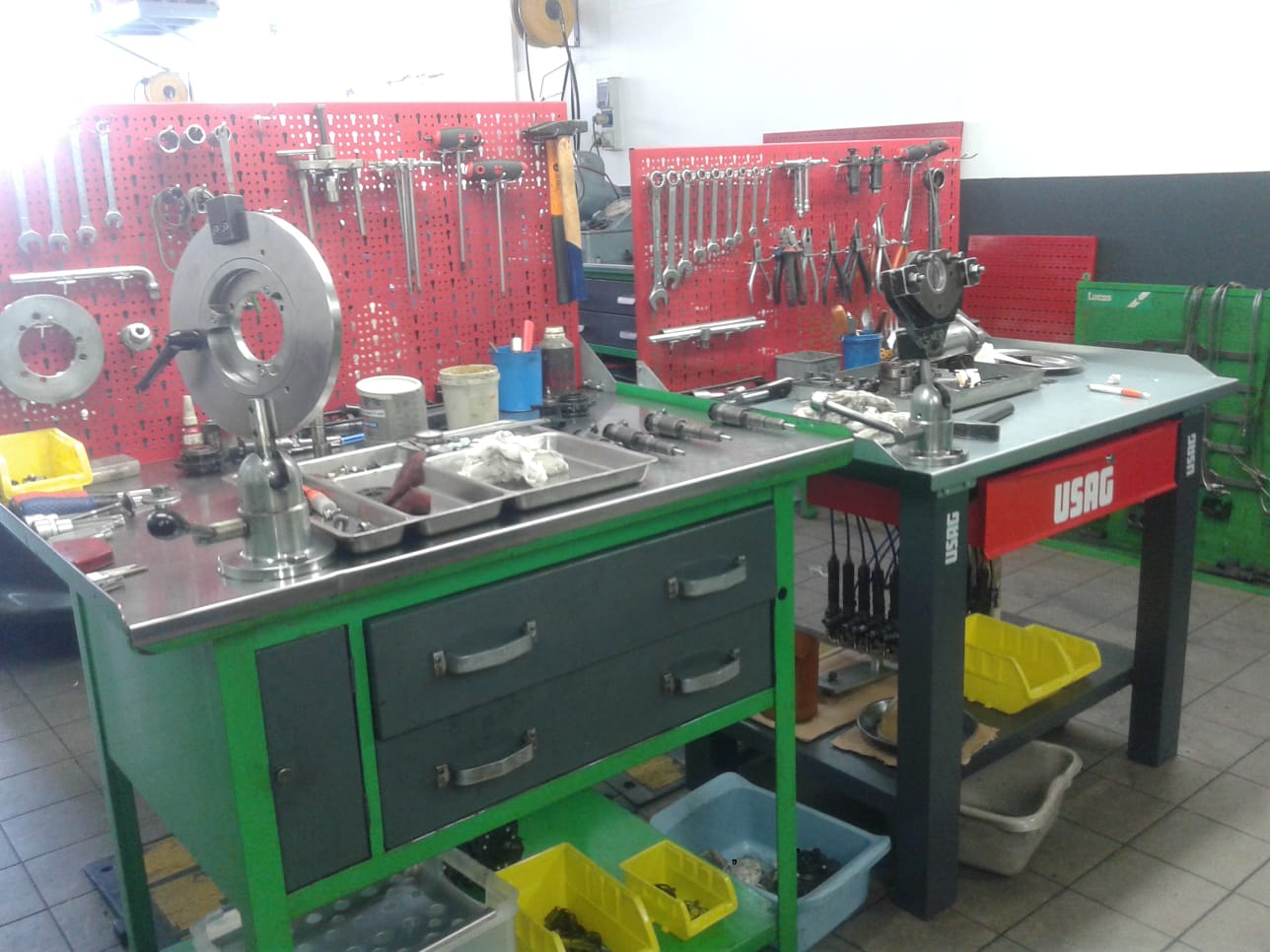 Revisione degli iniettori