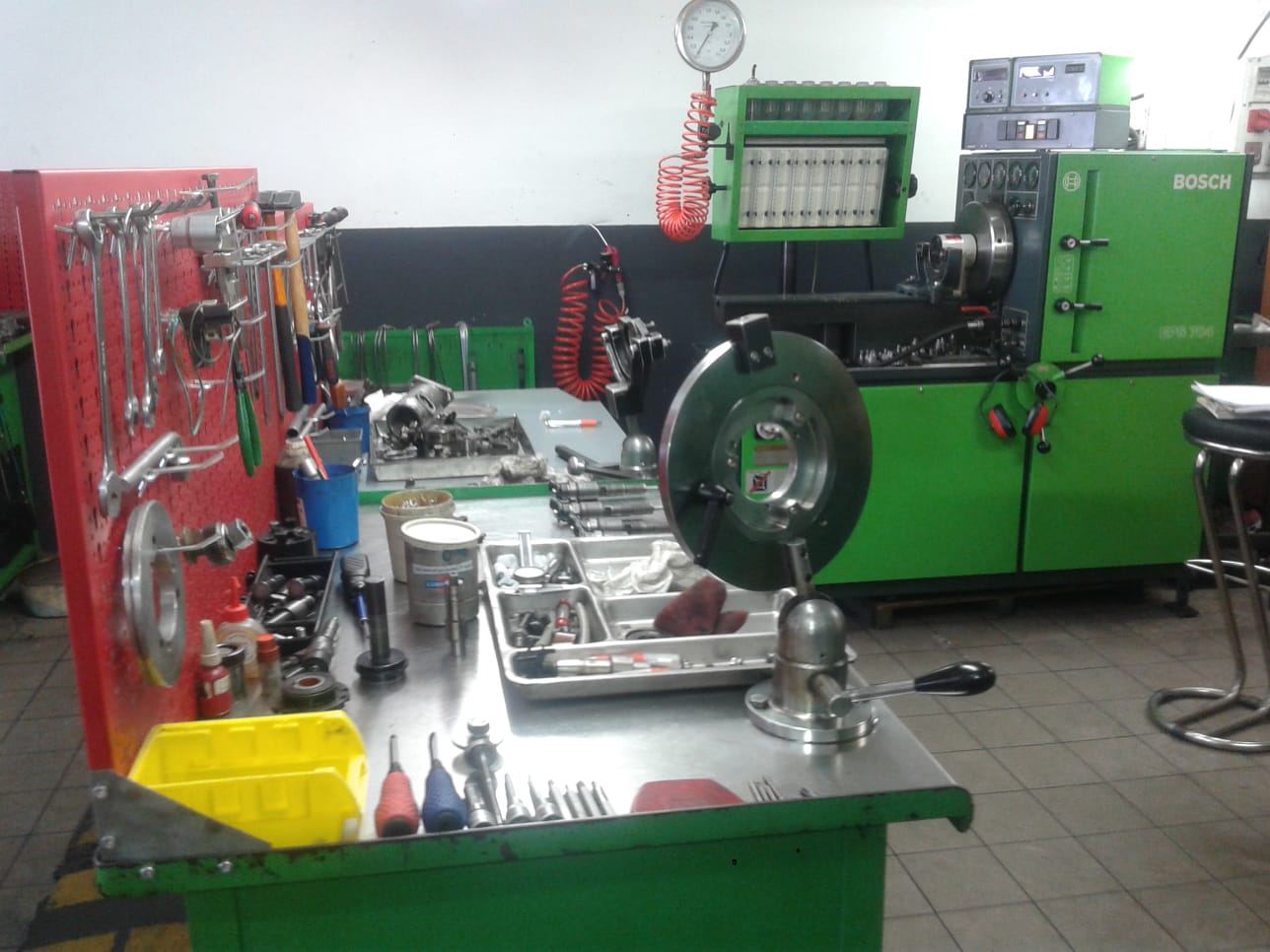 Officina per revisione