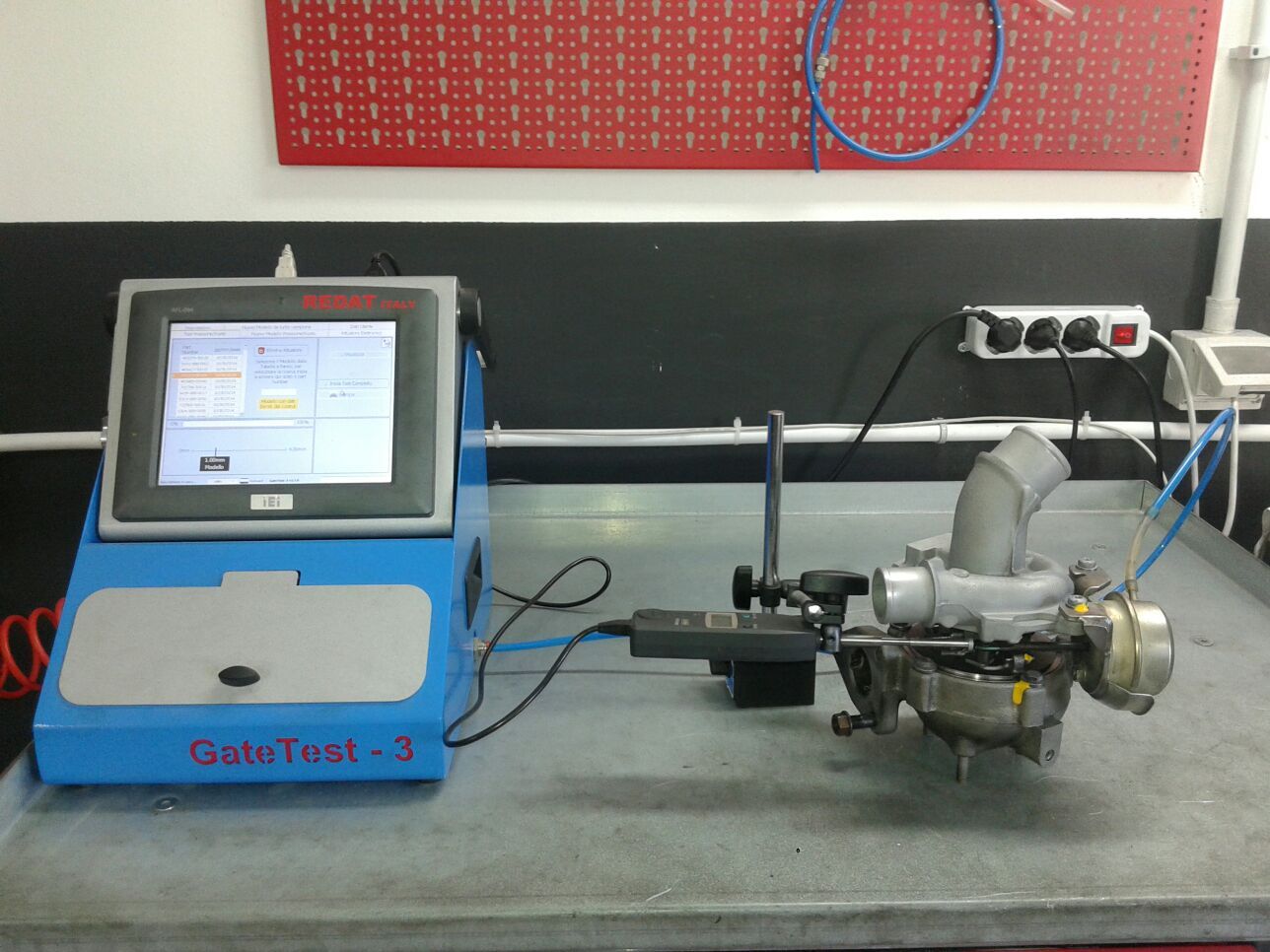 Turbocompressore collegato a PC