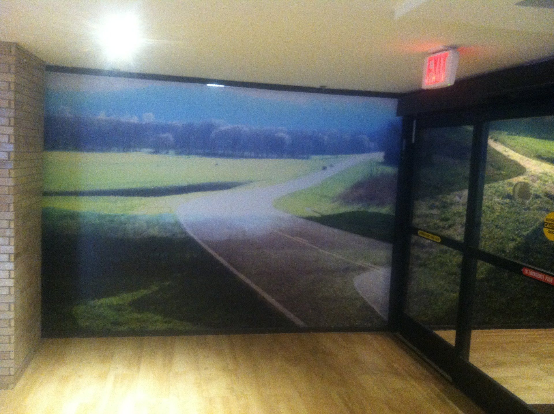 Nature — Road on the Grass Land In  Franklin, TN