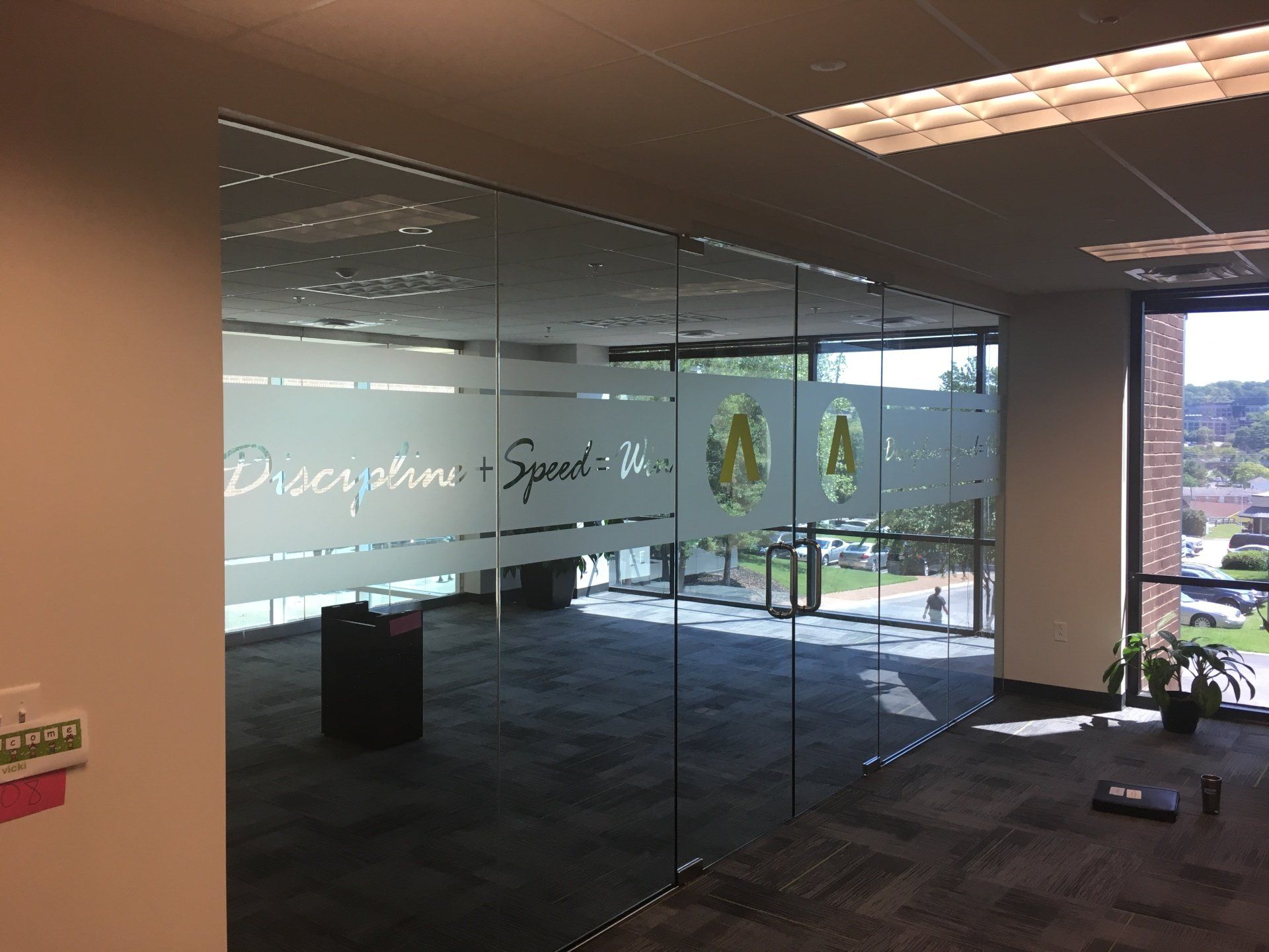 Frosted Vinyl — Glass with Frosted Effect in Franklin, TN