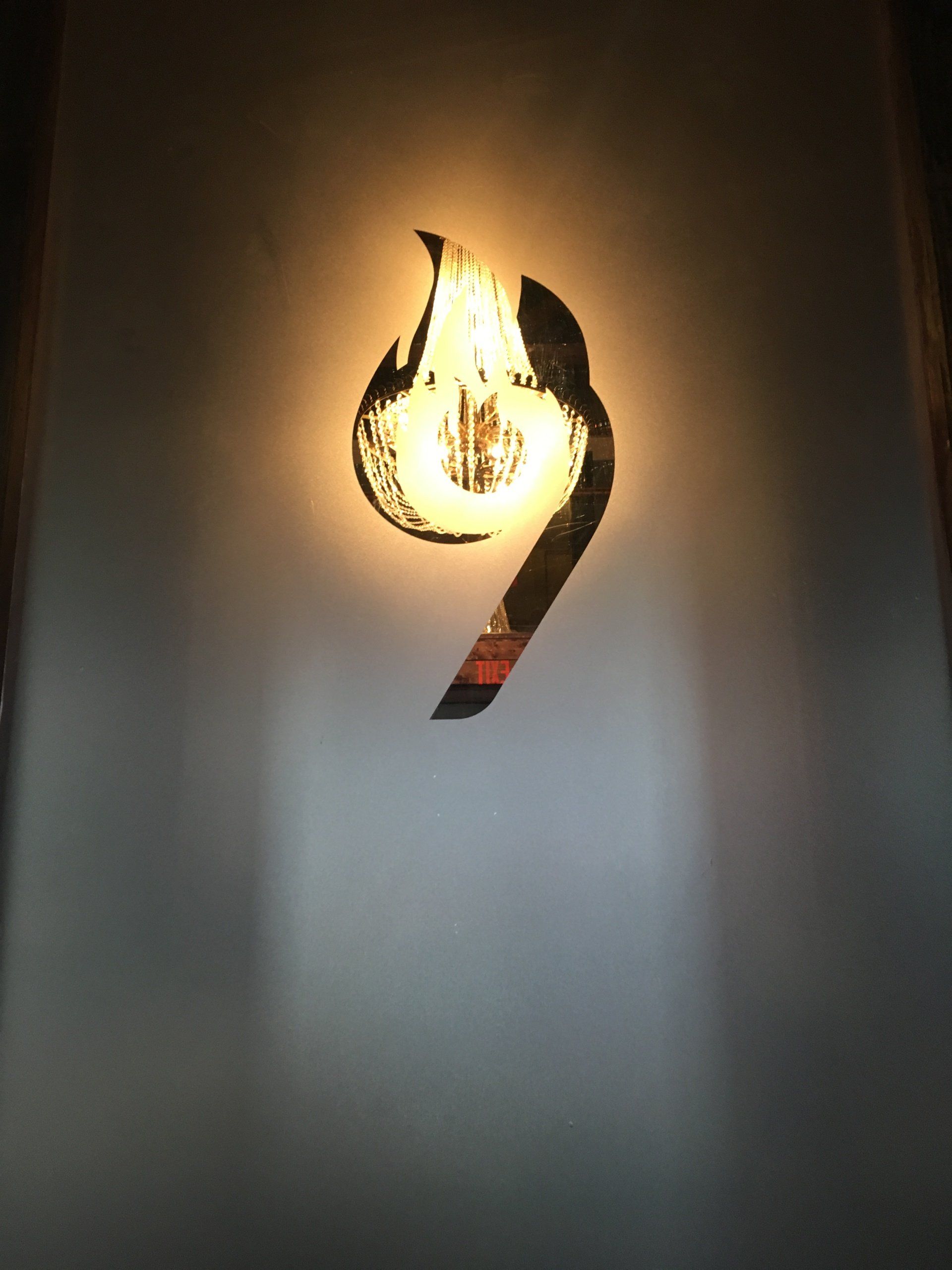 Reverse Cut — Yellow Glass Light in Franklin, TN