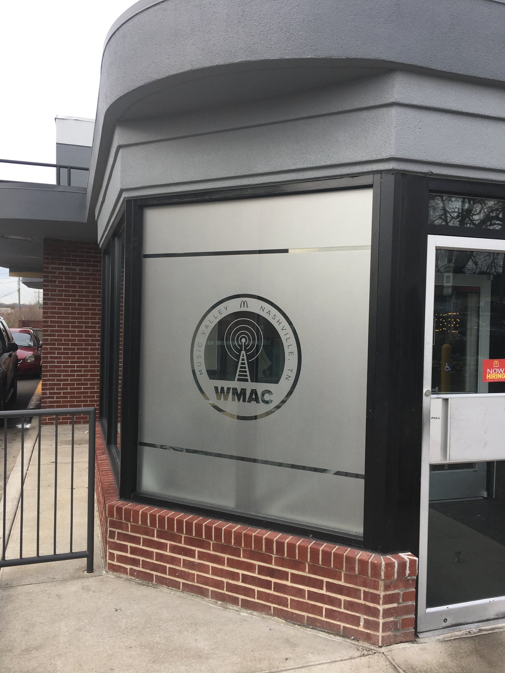 Elegant — Company Logo on the Window in Franklin, TN