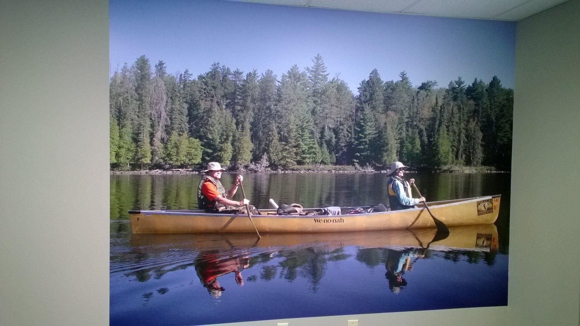 Mirage — Two man on the boat in Franklin, TN