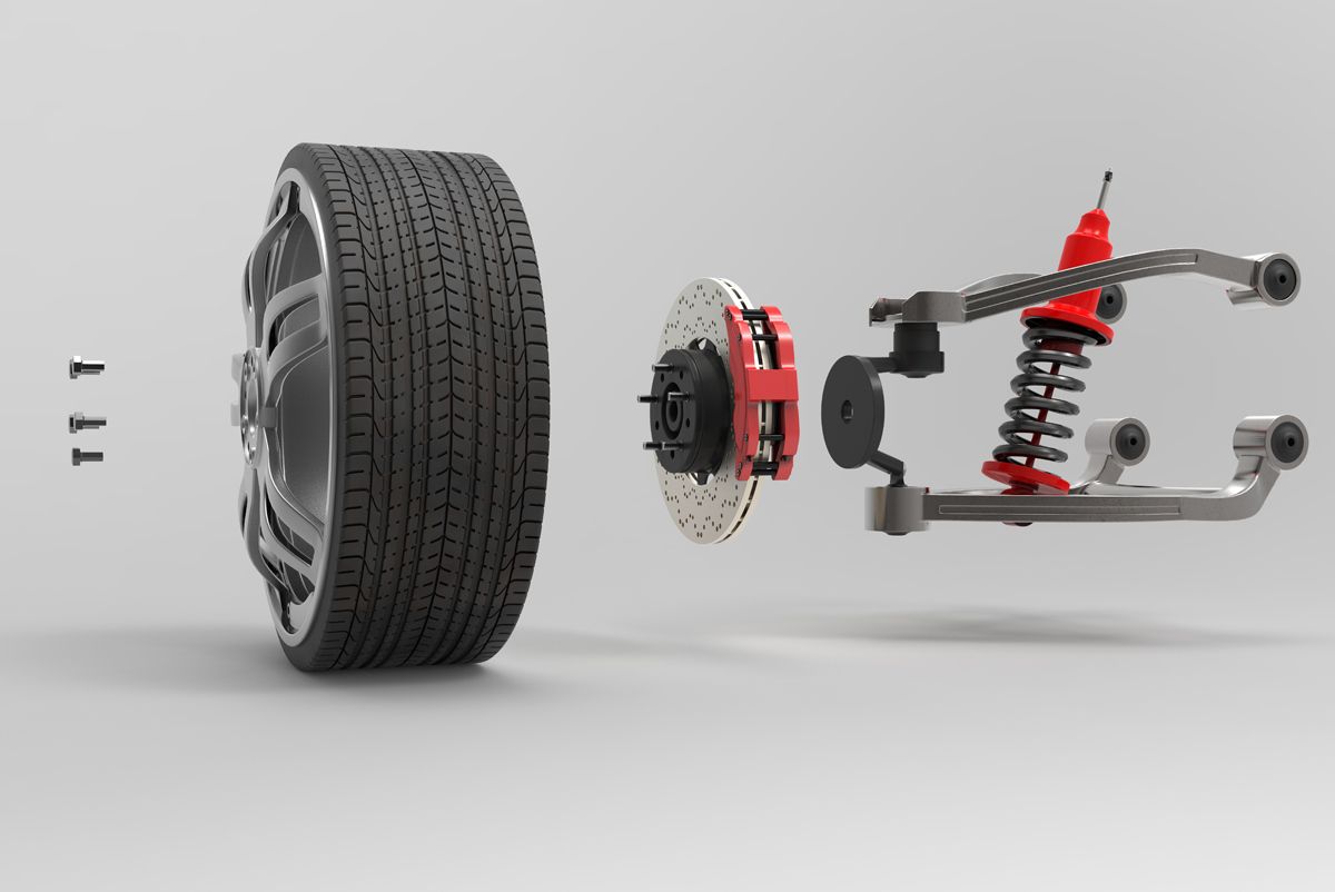 Steering & Suspension Image | Master Tech Auto Mechanics