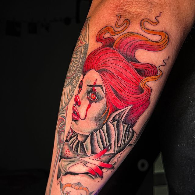 Joker Tattoo — Orlando, FL — Red Gypsy Ink