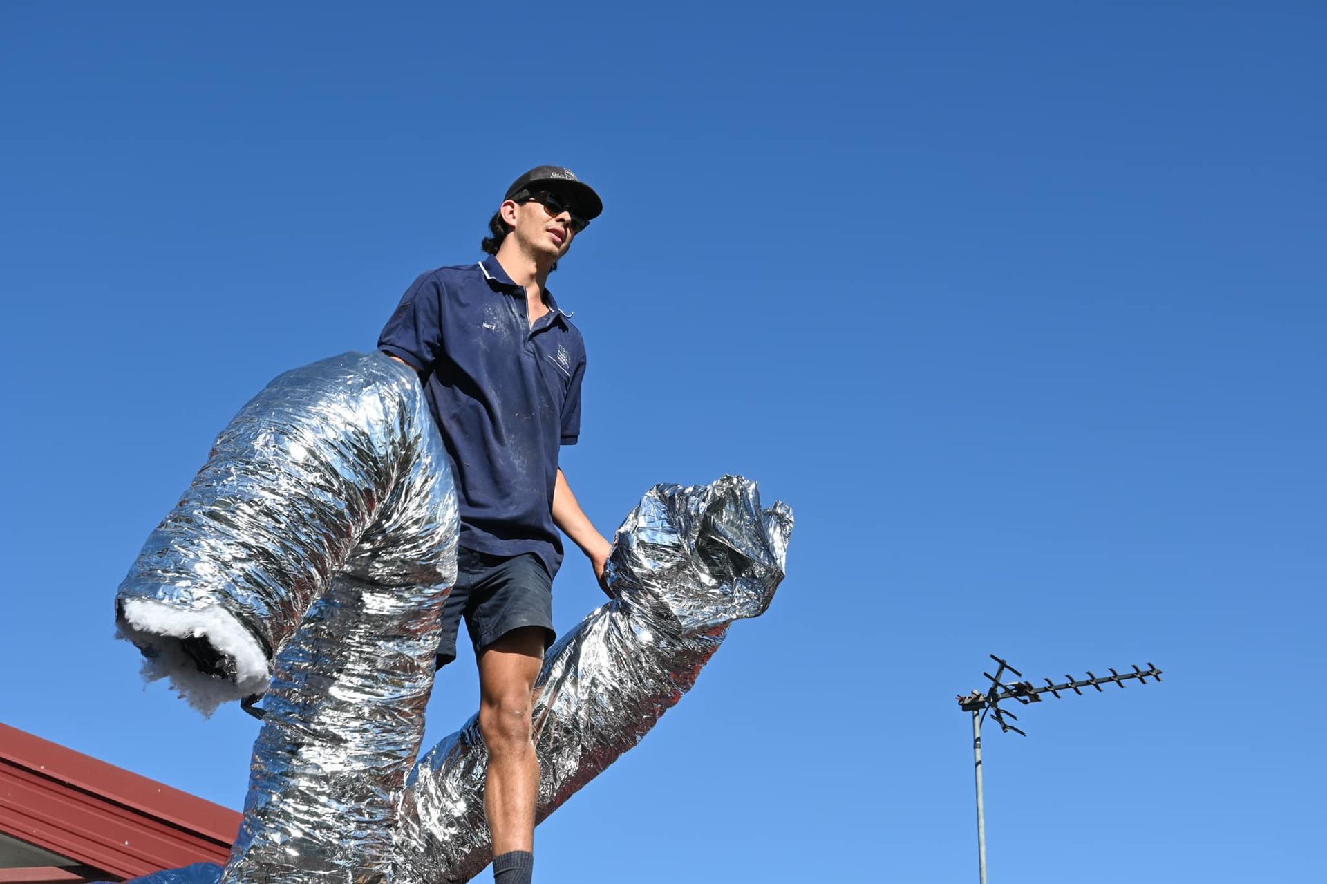 Medley team member working