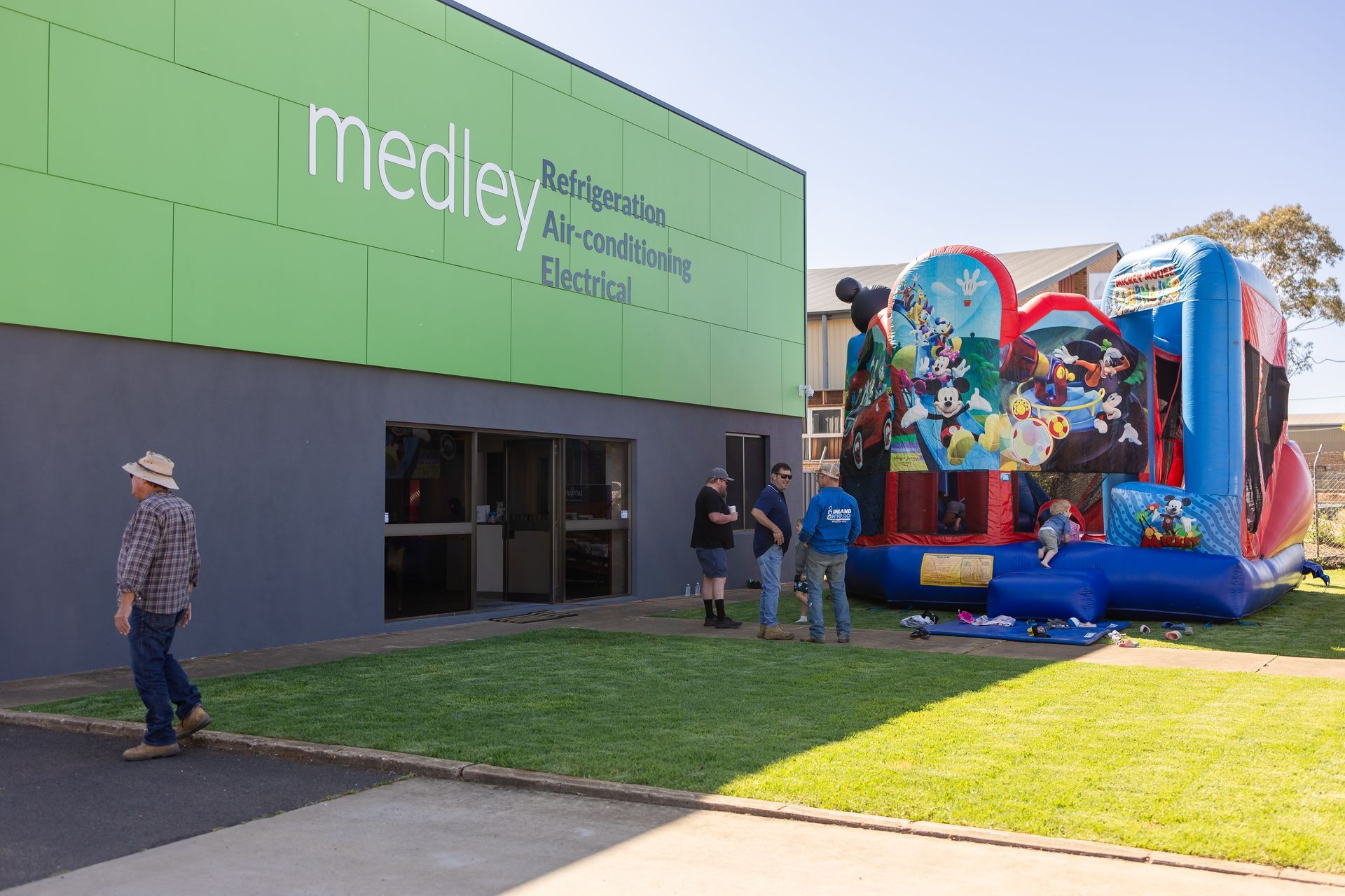 Medley showroom opening day