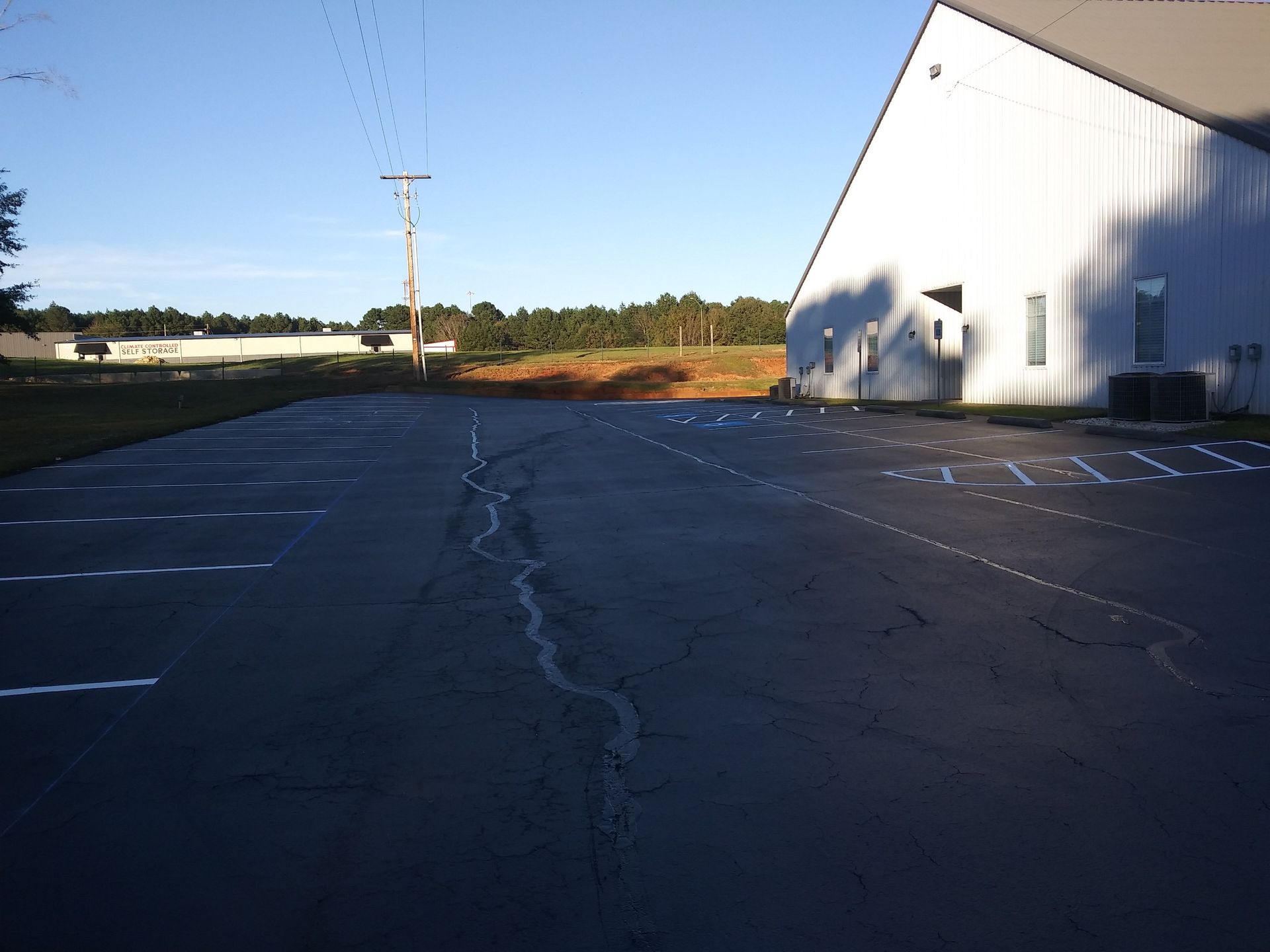 Seal Coating Parking Lot