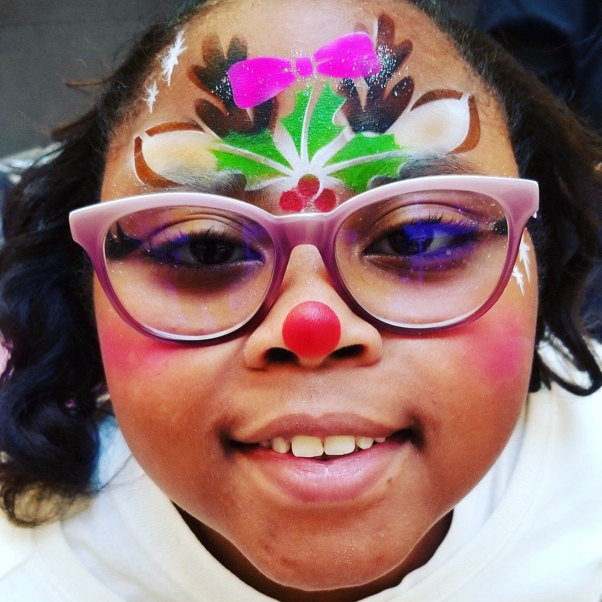 christmas face painting designs