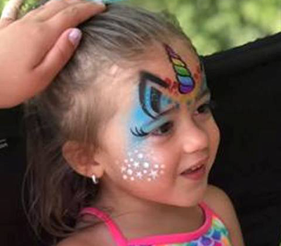 unicorn face painting