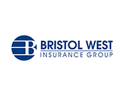 Bristol West Insurance Group logo with a blue globe and text.
