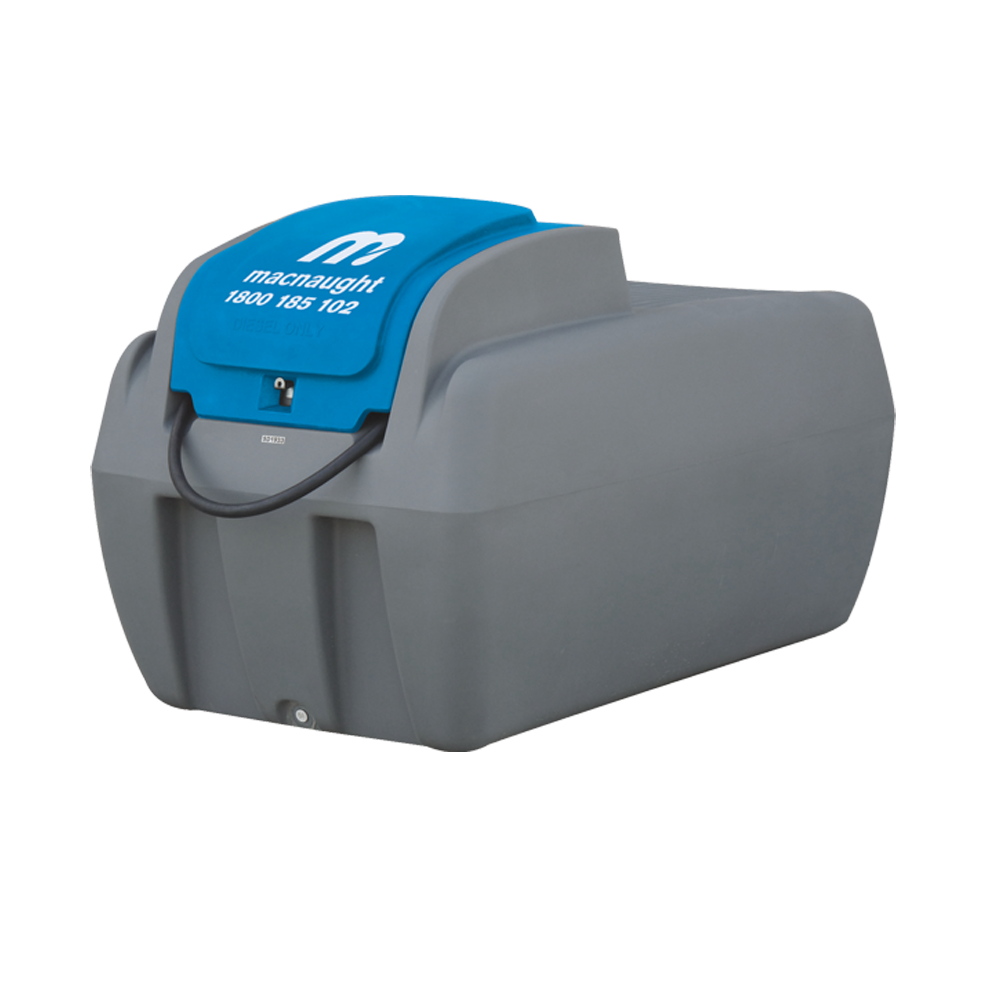 A Portable Diesel Tank With Macnaught On It — Wades Distributors In Garbutt, QLD