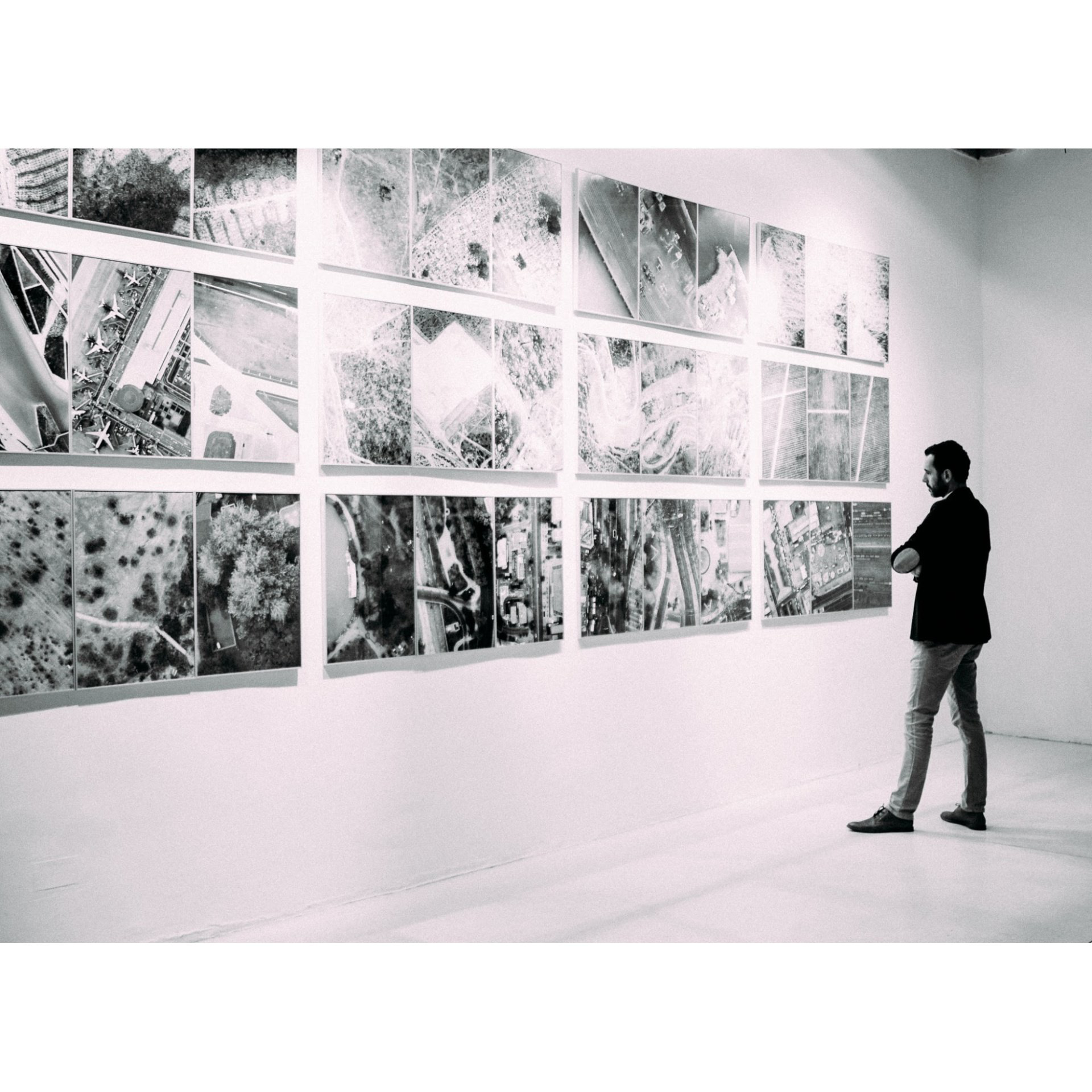 Museum-quality art installation at a corporate office by Anchor Art Logistics