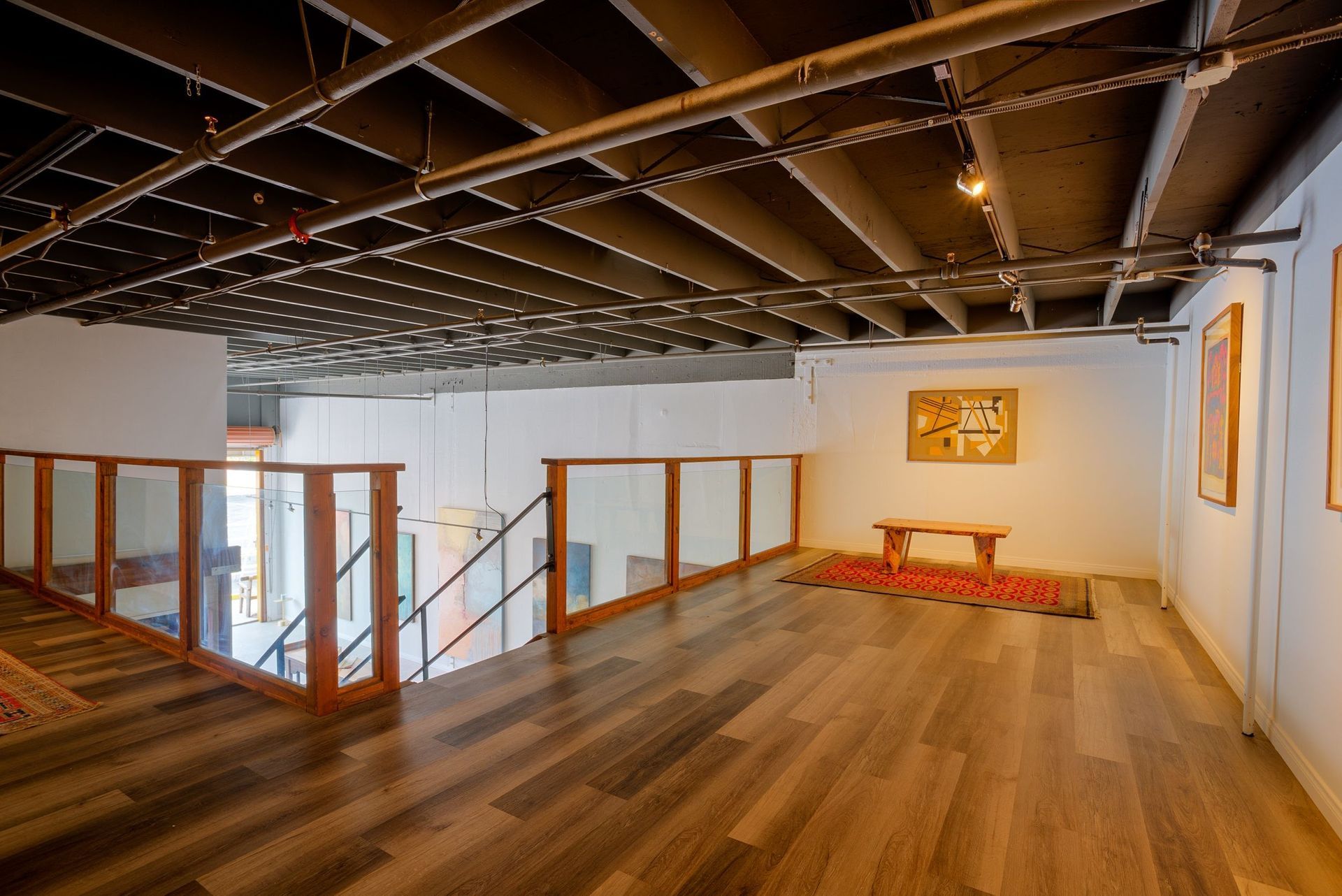 Detailed exhibit takedown showcasing Anchor Art's commitment to art preservation.