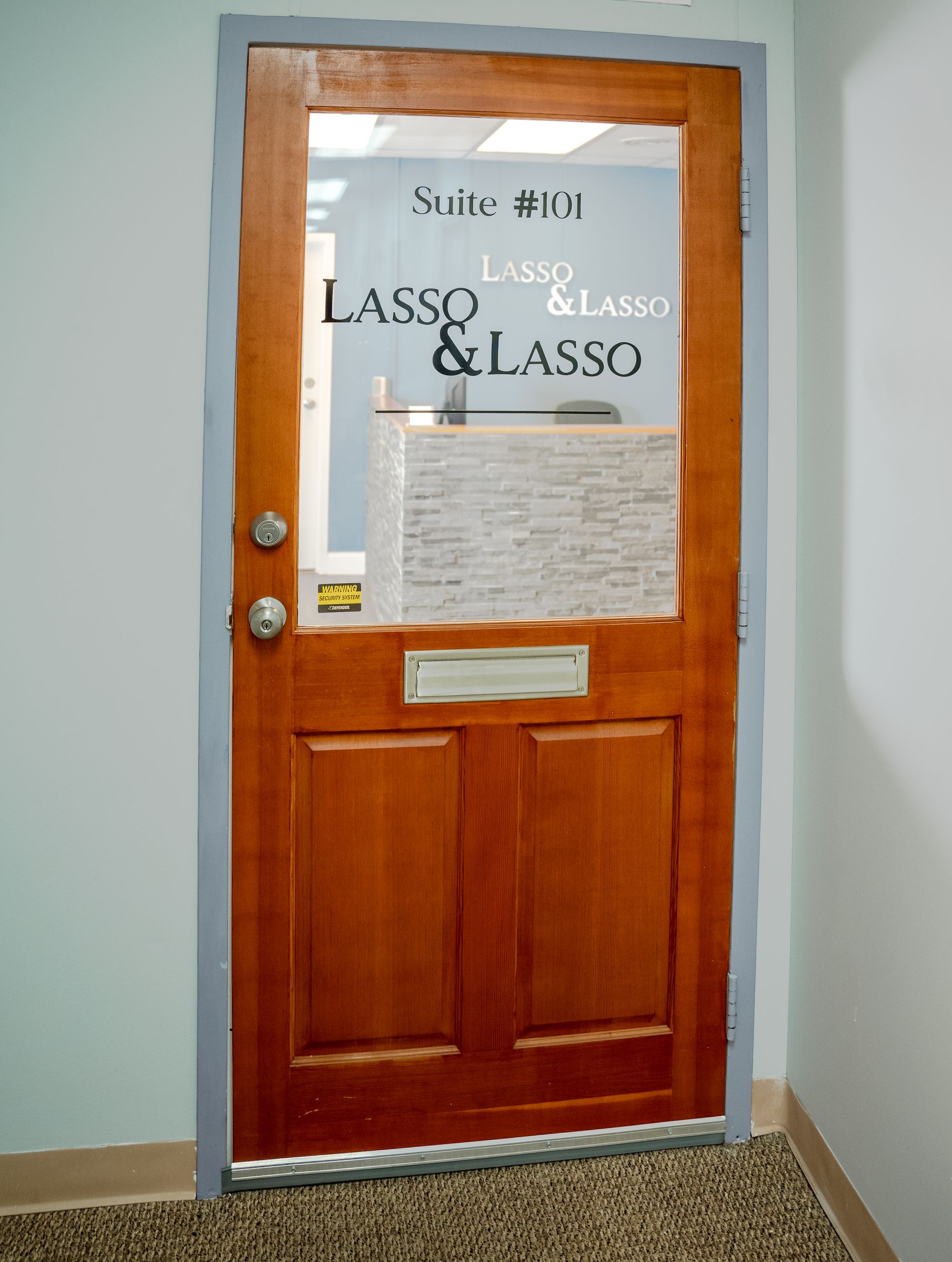Front Door of Suite | Washington, D.C.| Lasso & Lasso