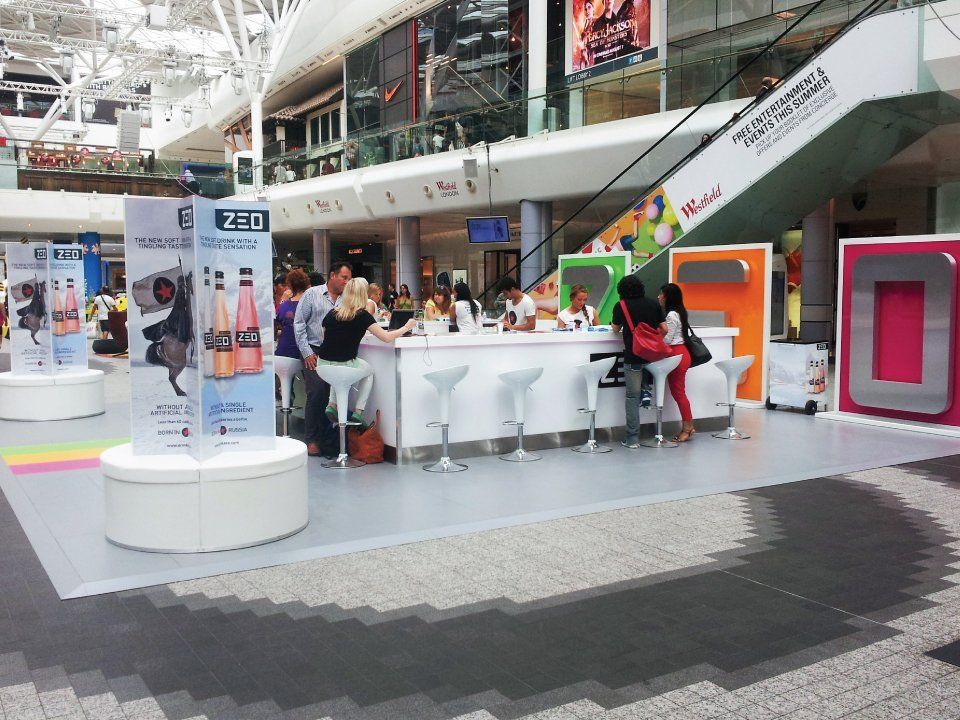 Portable Flooring for Brand Marketing Stands