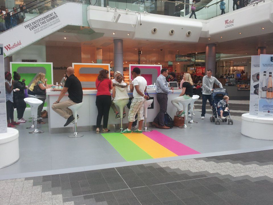 Portable Floors for Brand Marketing Stands