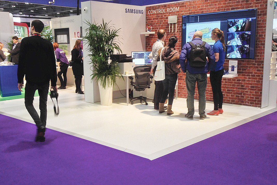 Portable Corporate Event exhibition flooring