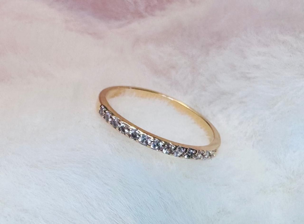 Anillo Medio Sin Fin Con Cubic