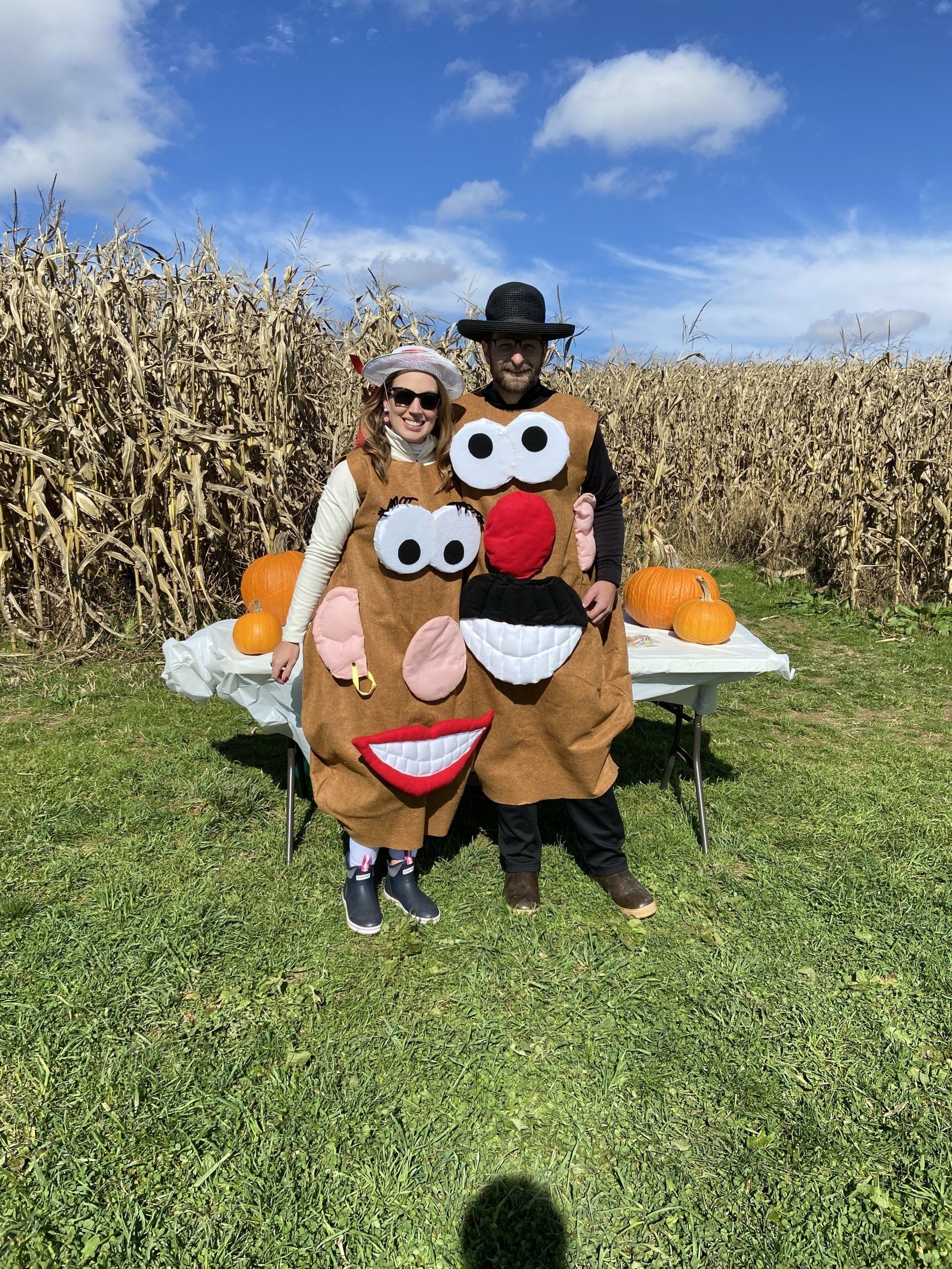 Costume mr and mrs potato — Wytheville, VA — Wilson Dental